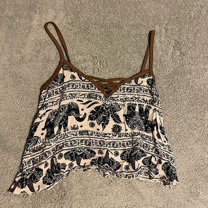 boho pattern tank top!! 
size: SMALL
condition: like new